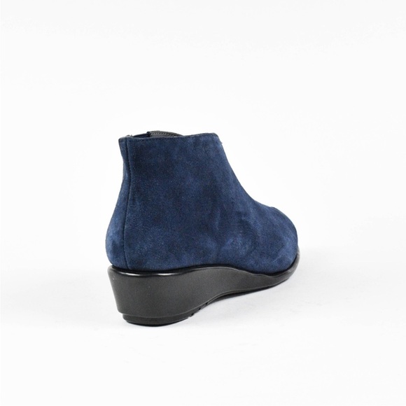 Aerosoles Allowance Women’s Booties Dark Blue Suede 670 - Size 7.5 - Picture 5 of 8